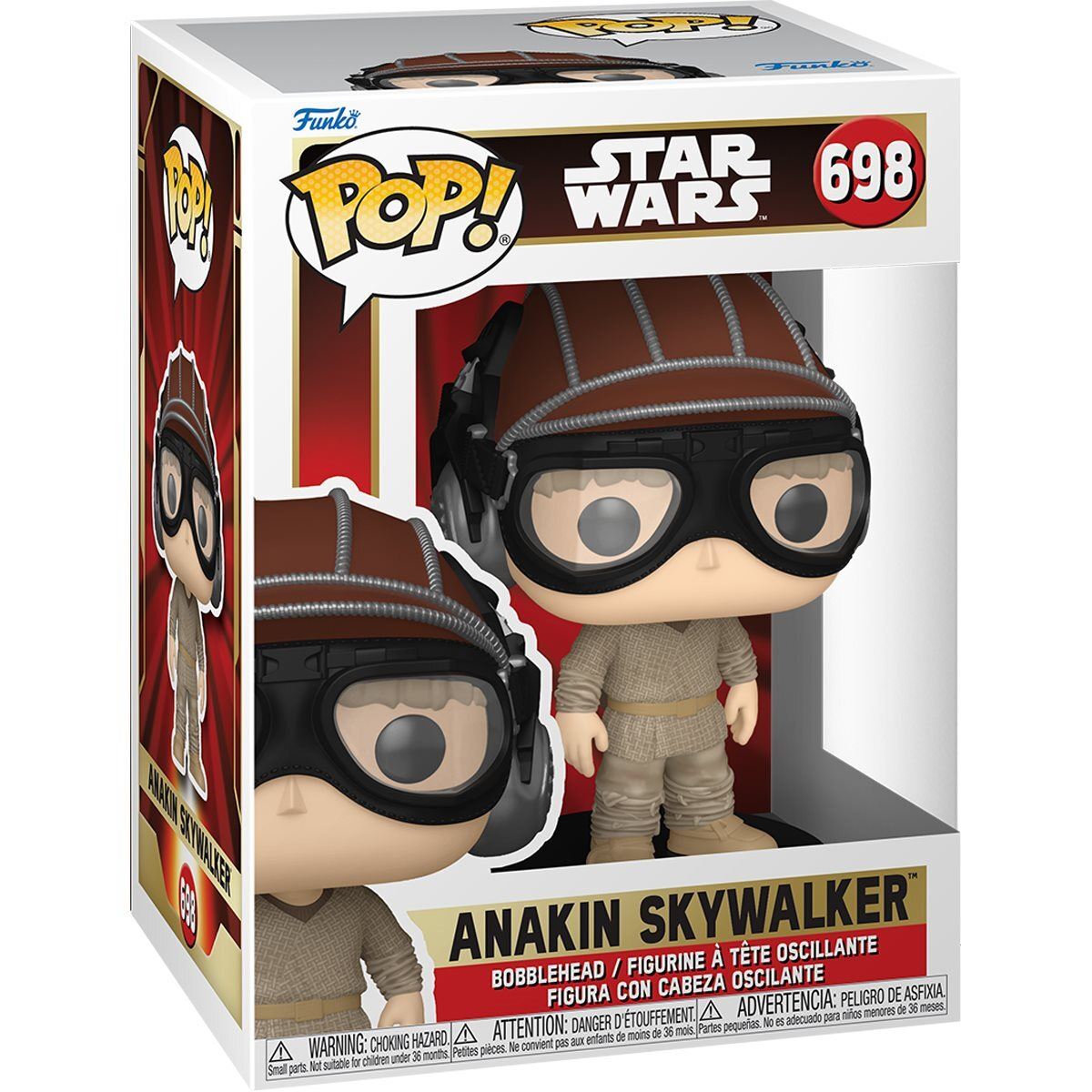 Funko Pop Star Wars: La Amenaza Fantasma Anakin con Casco