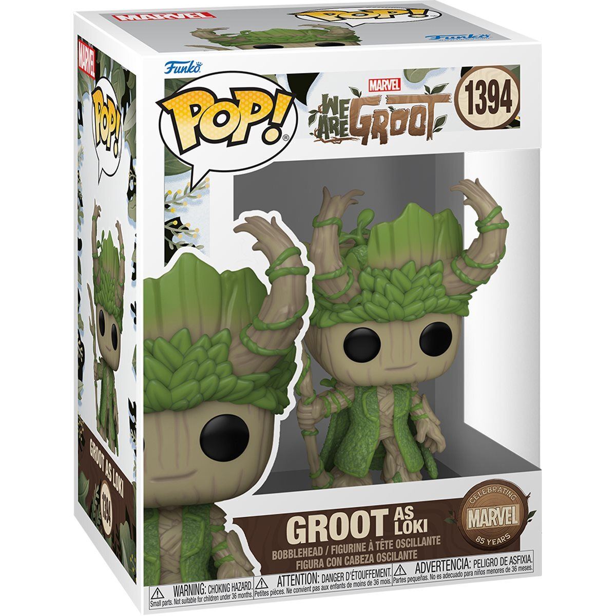 Funko Pop Marvel: Todos Somos Groot Loki