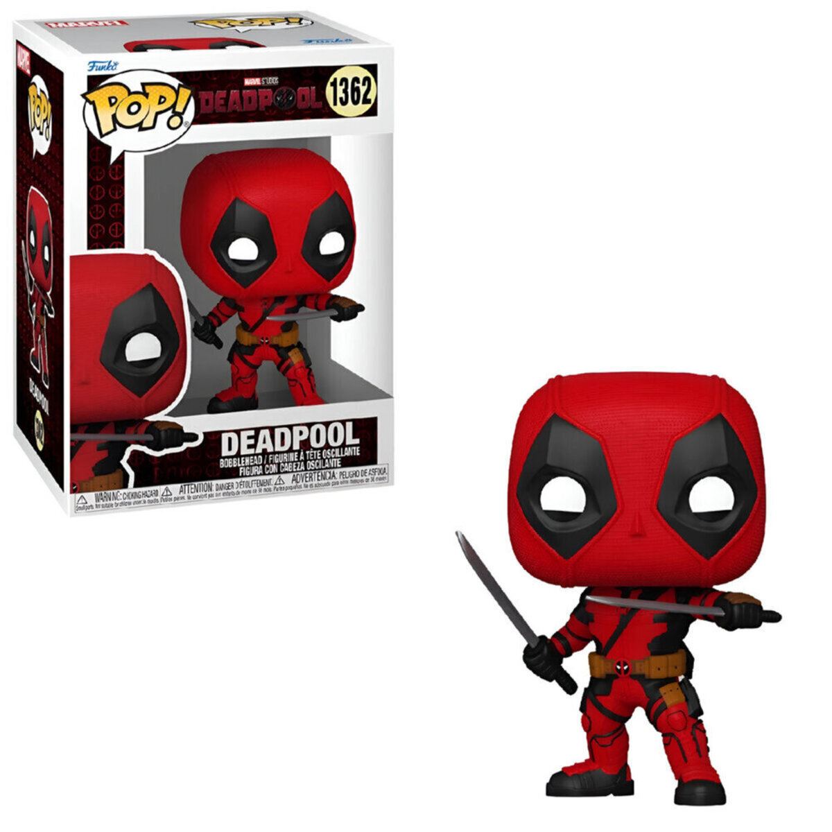 Funko Pop Marvel: Deadpool y Wolverine Deadpool