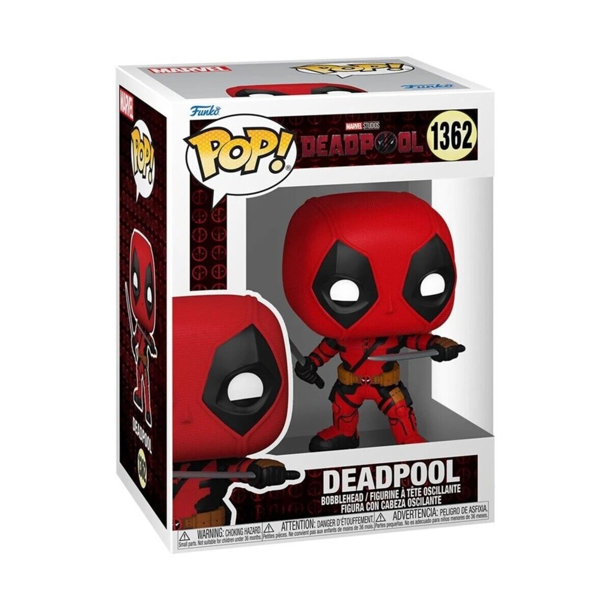 Funko Pop Marvel: Deadpool y Wolverine Deadpool
