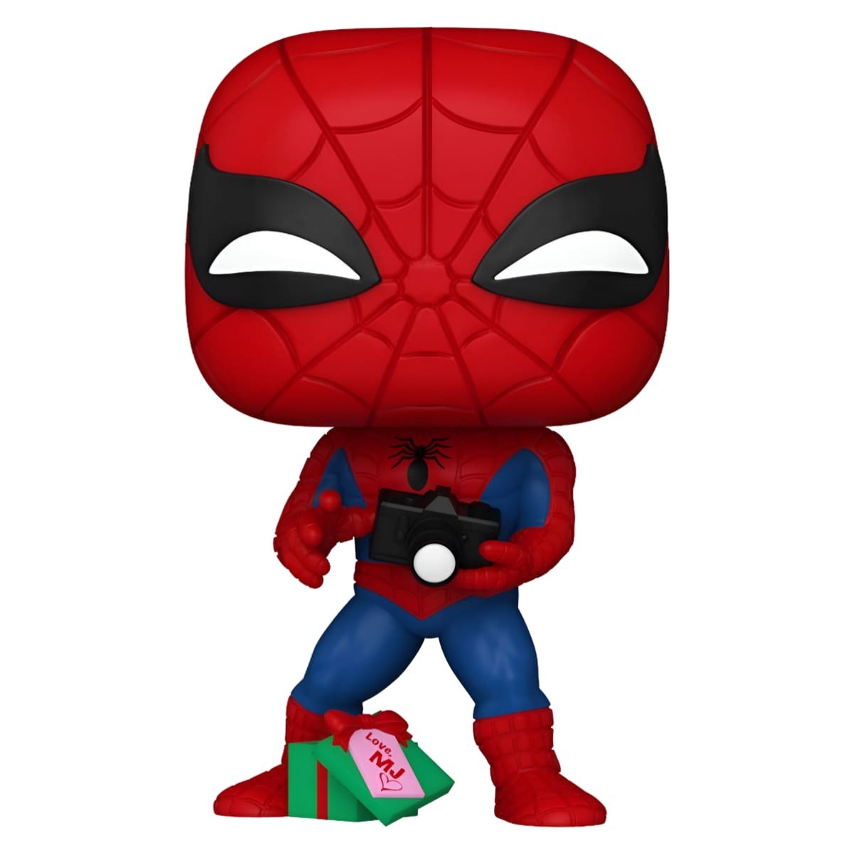 POP Marvel : Holiday - Spider-Man Avec Pull Moche Funko Figurine En Vinyle (livrée Avec étui De Protection Compatible), Multicolore, 9,5 Cm