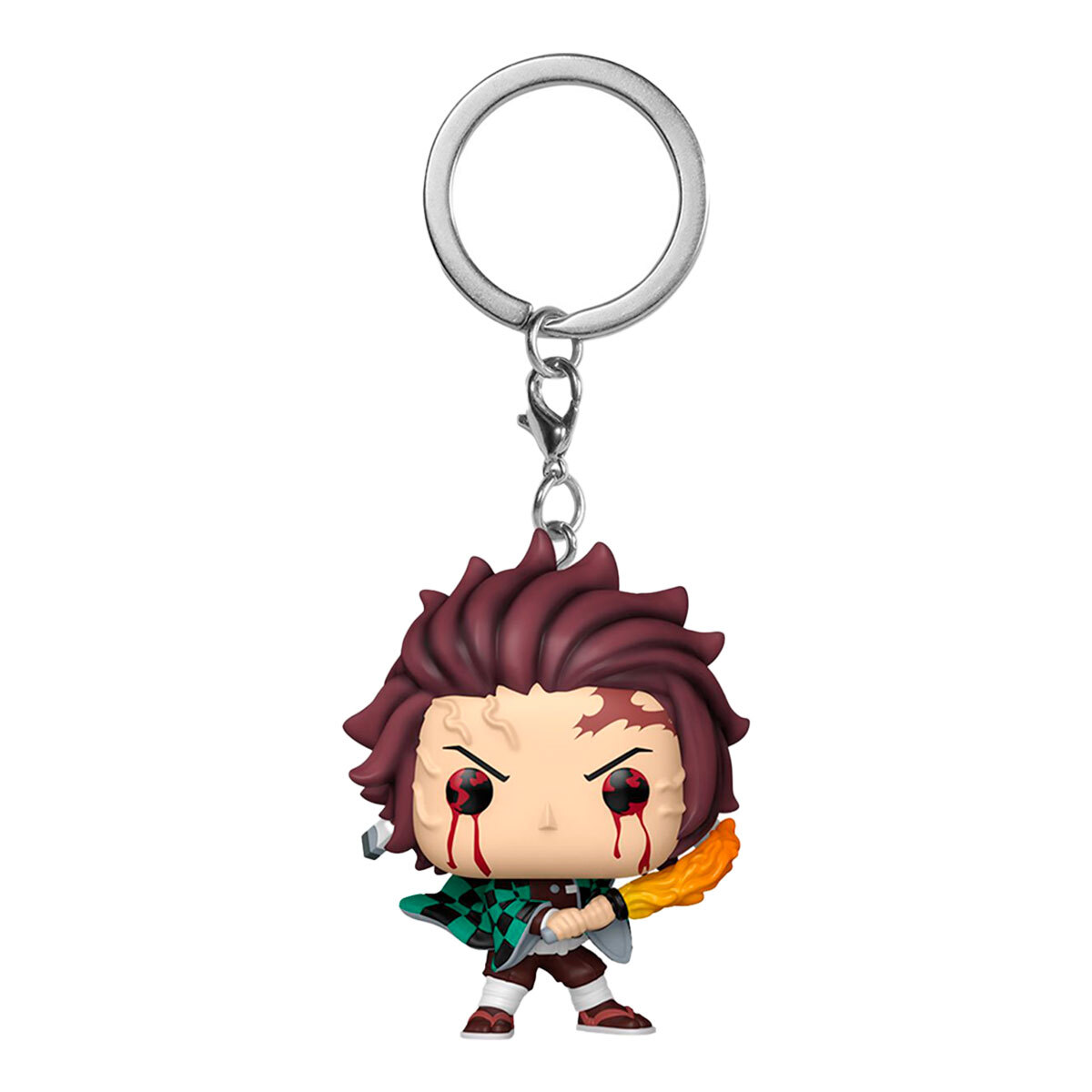 Funko Pop Keychain Demon Slayer Tanjiro Respiracion Solar Llavero