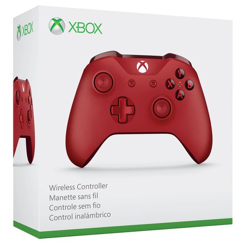 Control Xbox One Inalámbrico Rojo (Compatible con Xbox Series)