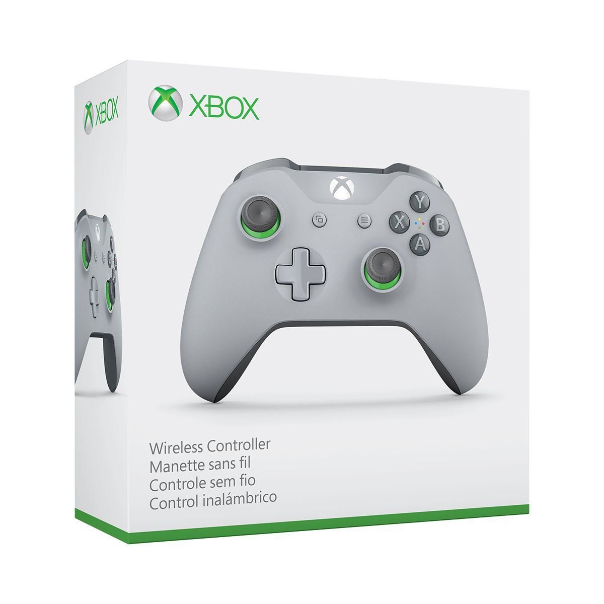 Control Xbox One Gris/Verde