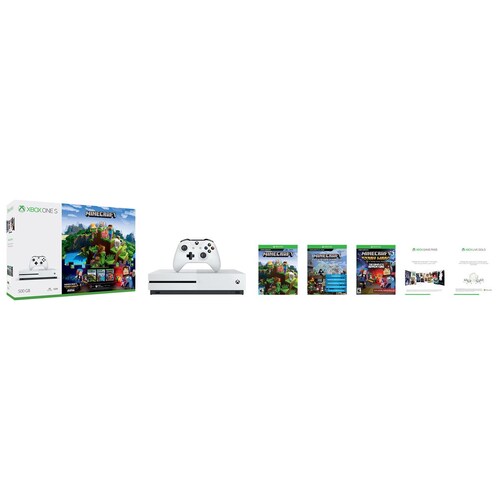 Consola Xbox One S de 500Gb + Minecraft