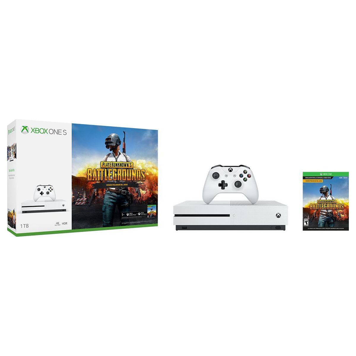 Consola Xbox One S de 1TB + PUBG