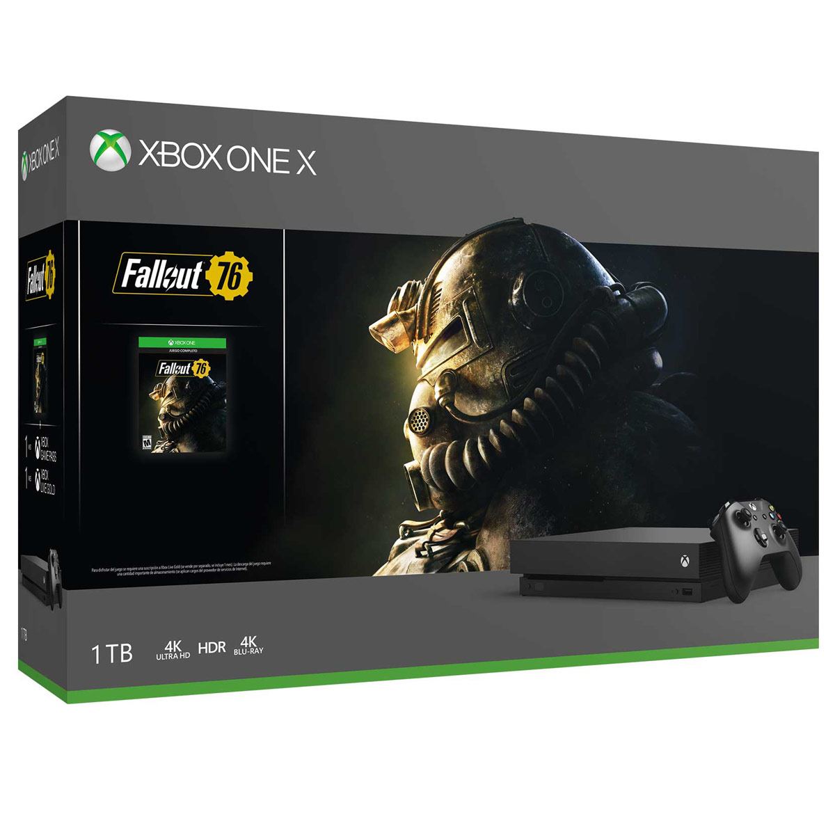 Consola Xbox One X 1TB Fall Out 76