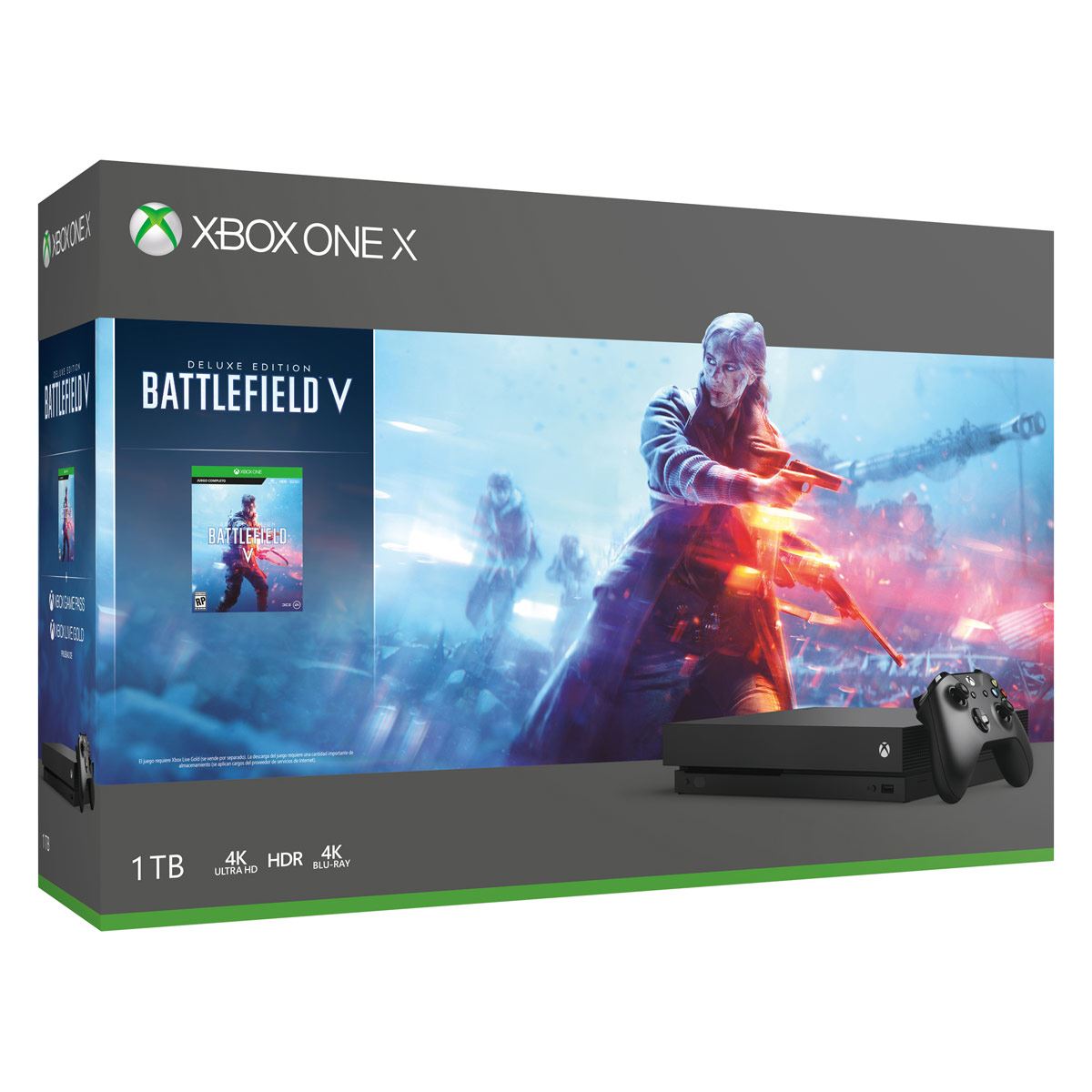 Consola Xbox One X 1Tb Battlefield V