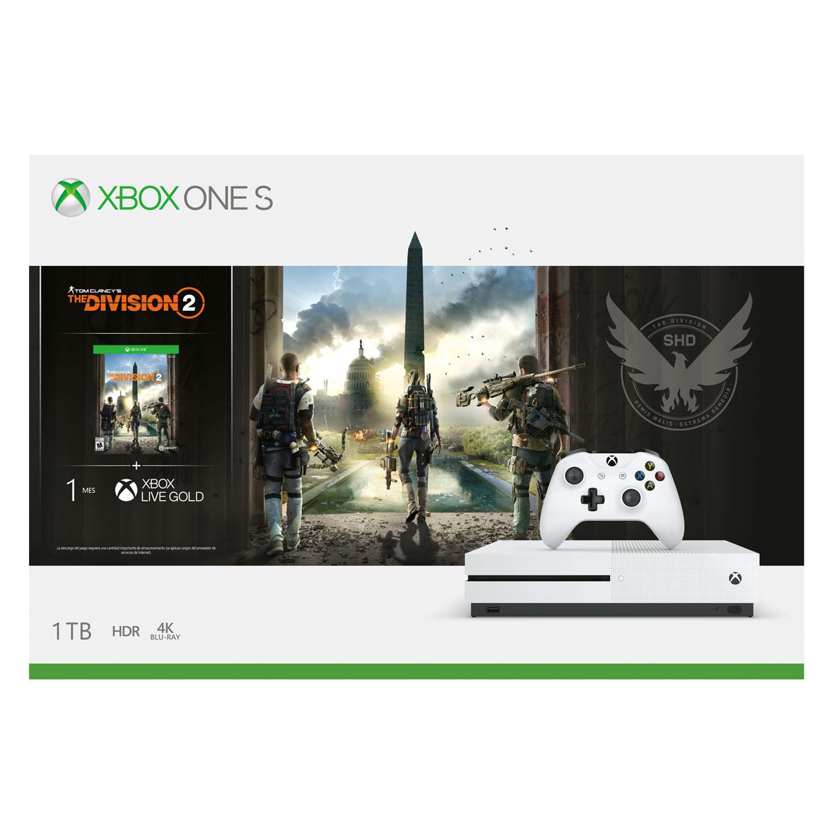 Consola Xbox One S 1TB The Division