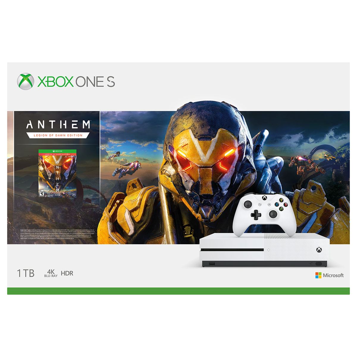 Consola Xbox One S 1Tb Anthem