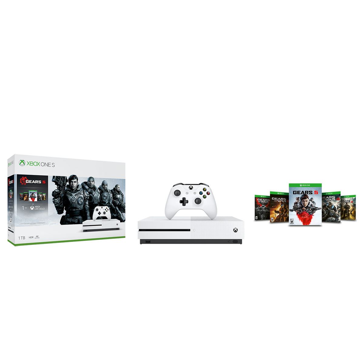 Consola Xbox One S 1TB Gears 5