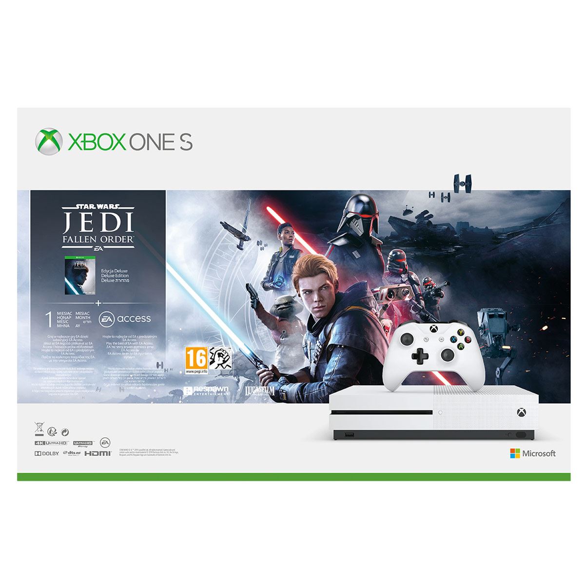 Consola Xbox One S 1TB Star Wars Jedi