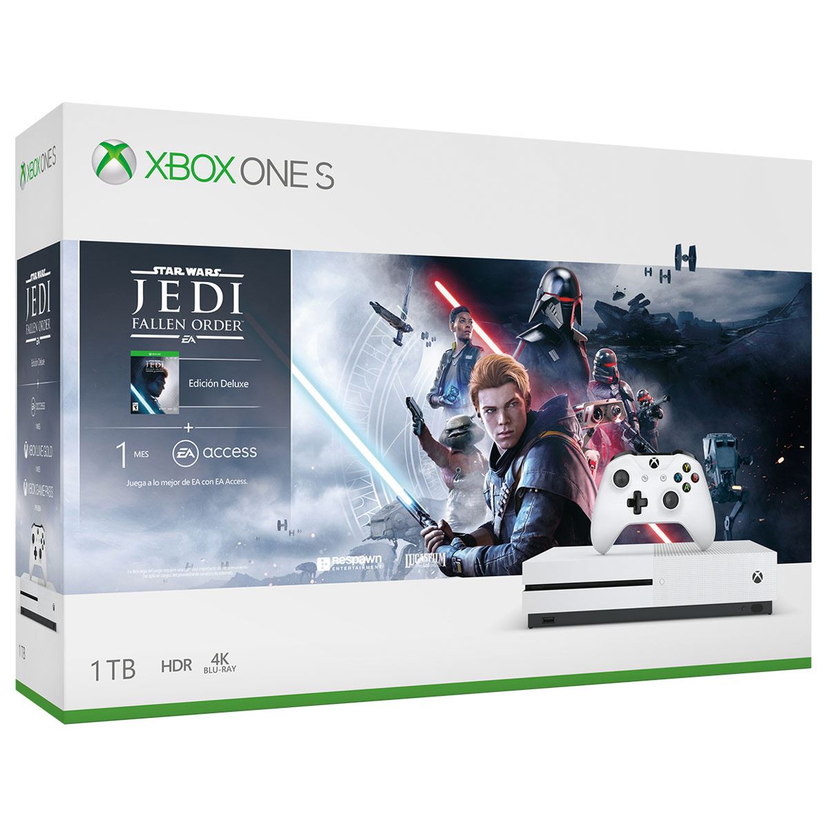Consola Xbox One S 1TB Star Wars Jedi