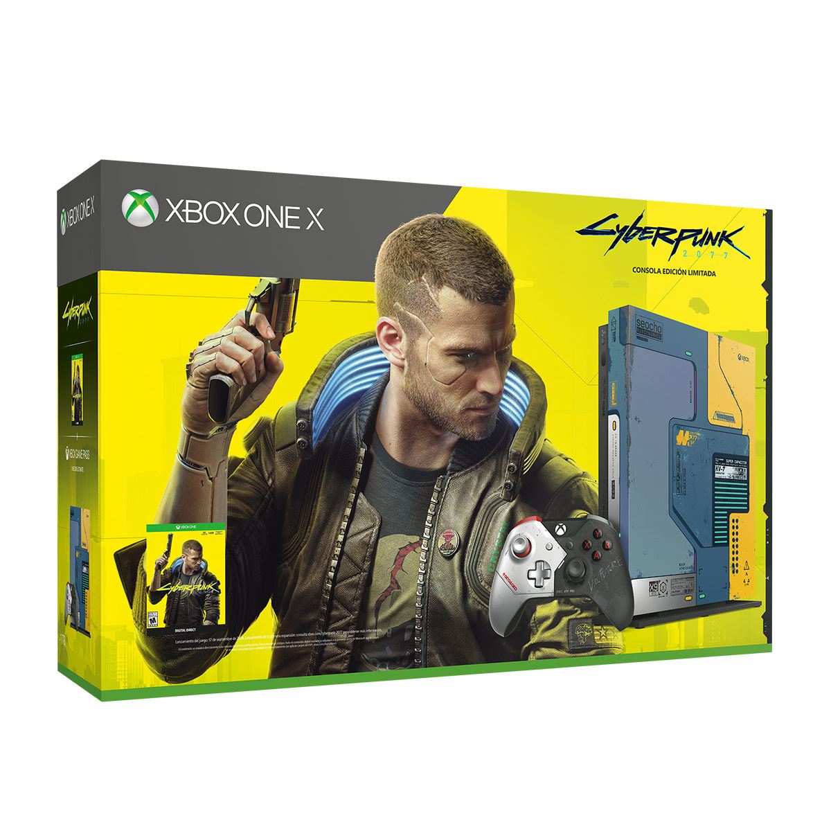 Consola Xbox One X 1Tb Cyberpunk 2077