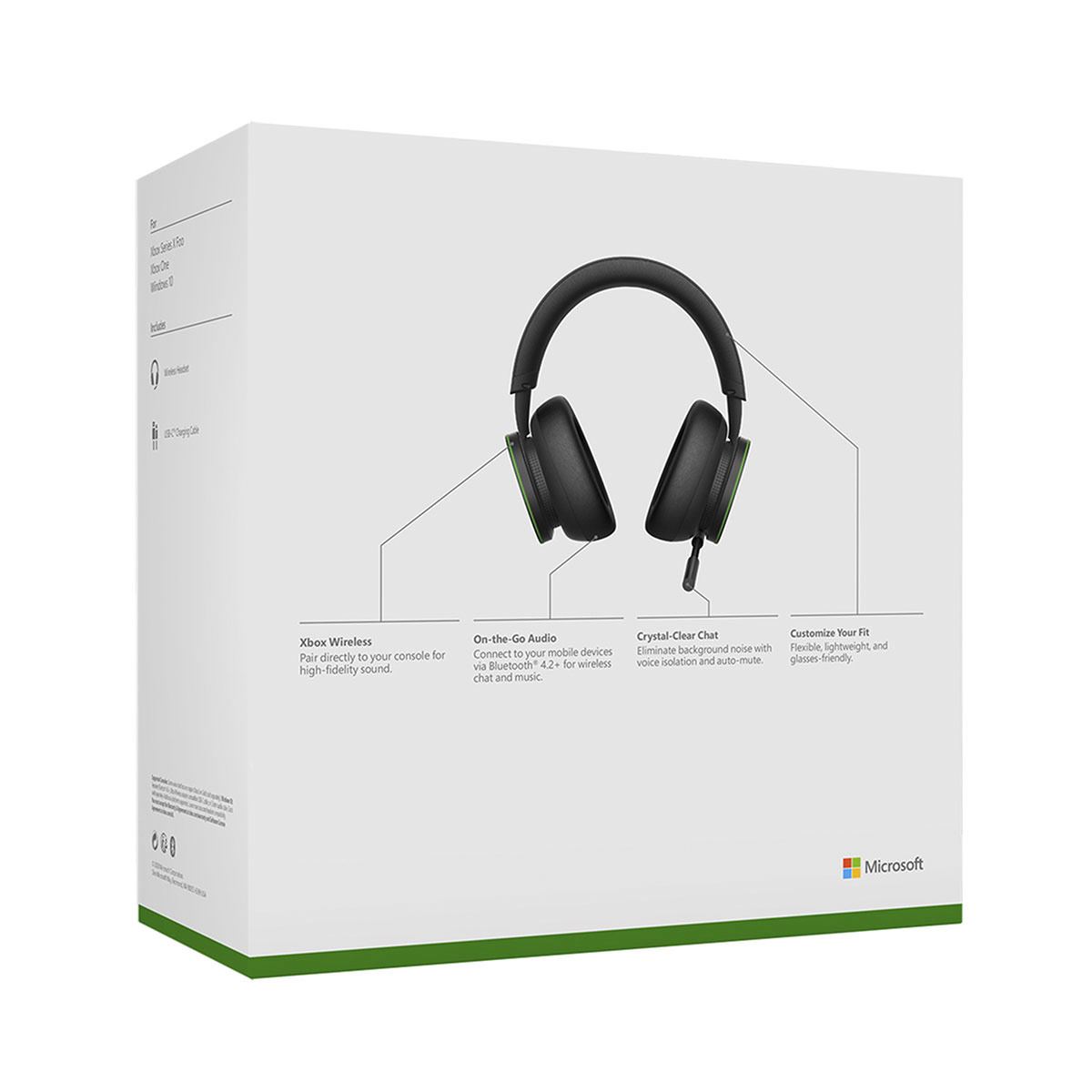 Headset Xbox One Wireless Negro