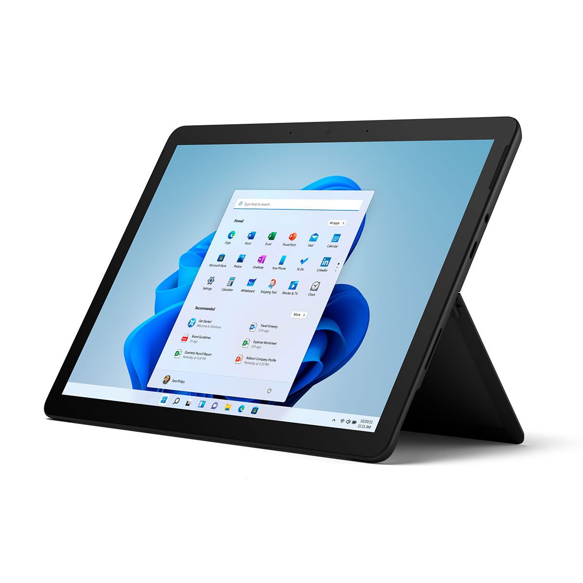 Laptop 2 en 1 Microsoft Surface Go 3 10.5 Intel Pentium 8 Gb Ram 128 Gb Ssd Negro