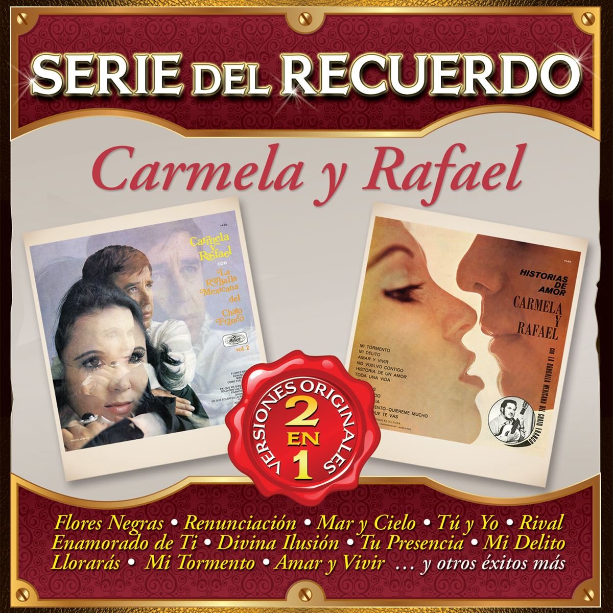 Serie del Recuerdo 2 en 1 Carmela y Rafael