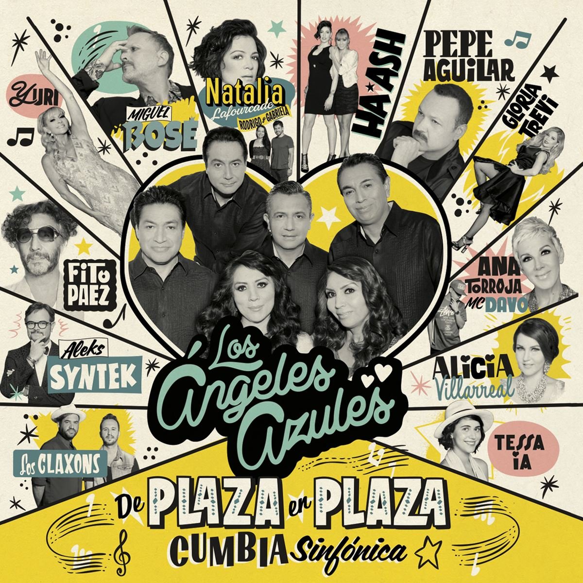 CD Los Ángeles Azules- De Plaza en Plaza Cumbia Sinfónica