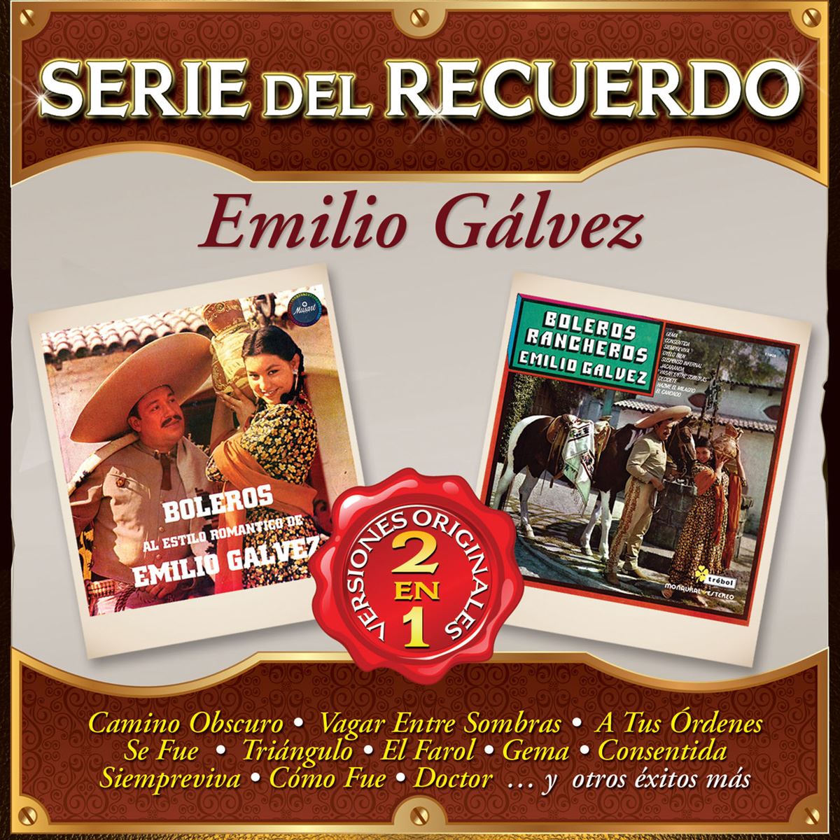 2CD Emilio G&#225;lvez&#45;Serie Del Recuerdo