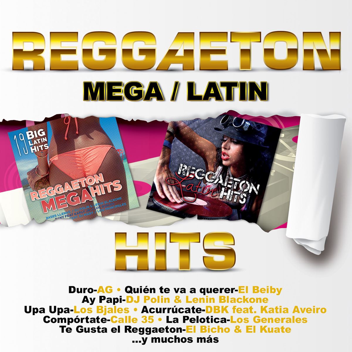 CD2 Varios Reggaeton Mega &#47; Latin Hits