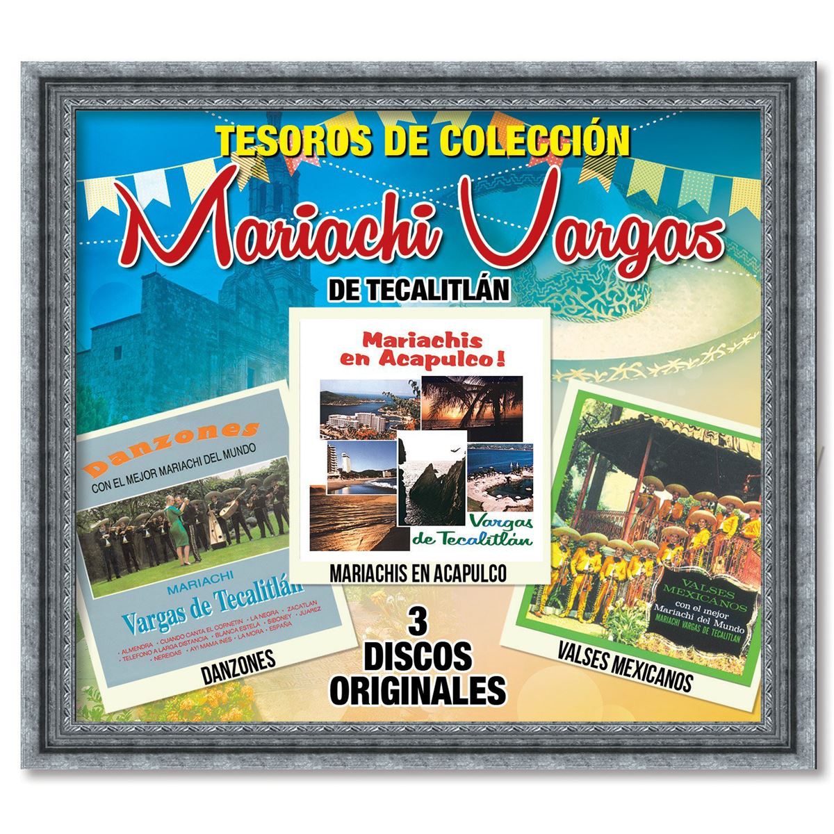 Cd3 Mariachi Vargas De Tecalitlán Tesoros De Colección