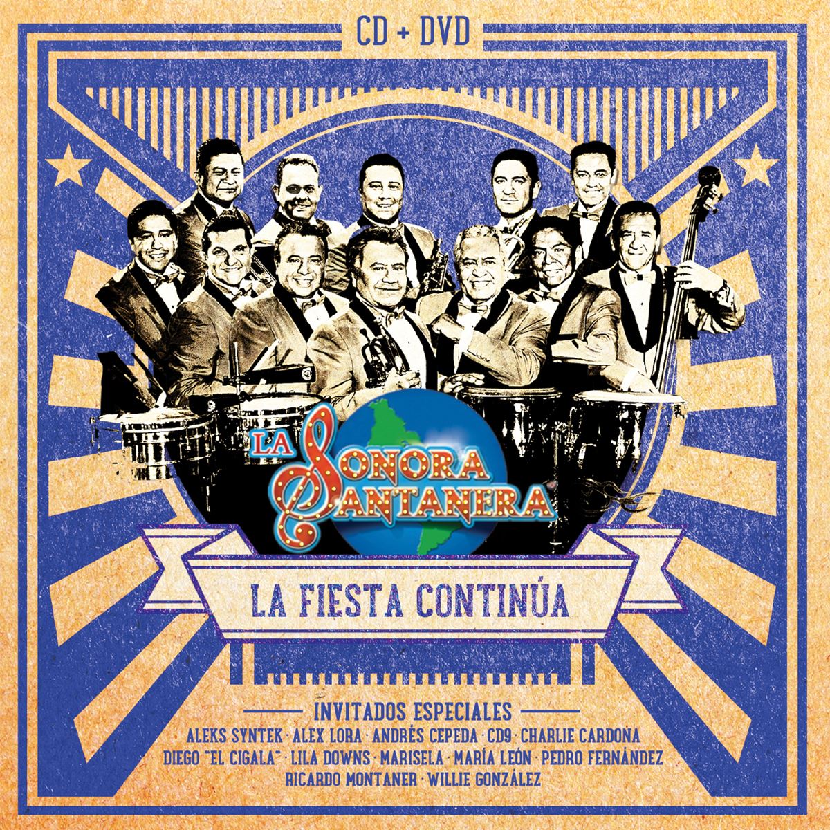Cd La Sonora Santanera- La Fiesta Continúa