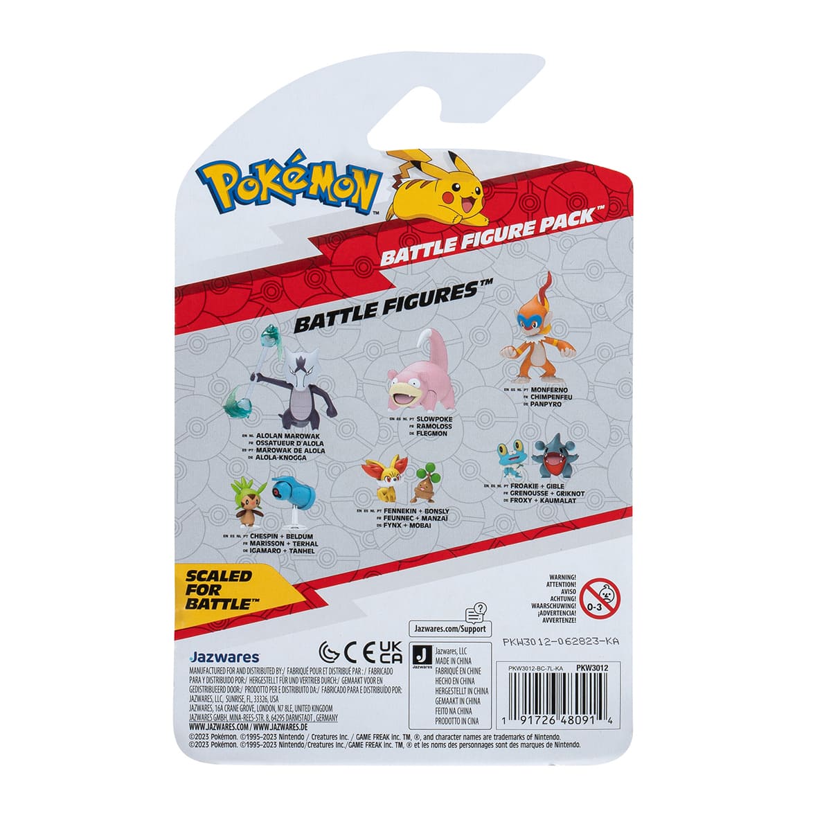 Figura de Acción Pokémon ¡Colecciónalos Todos!