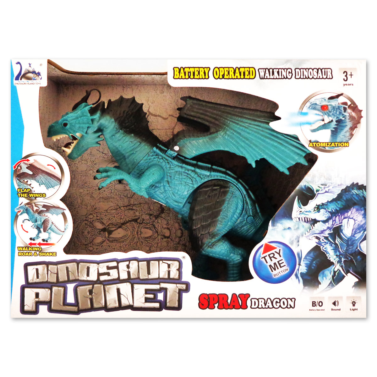 Figura Interactiva Dragón de Hielo