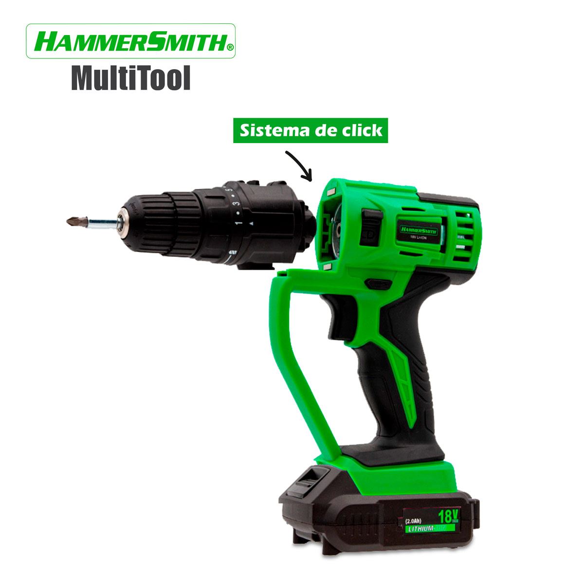 Hammer Smith Multitool - Taladro Multiusos