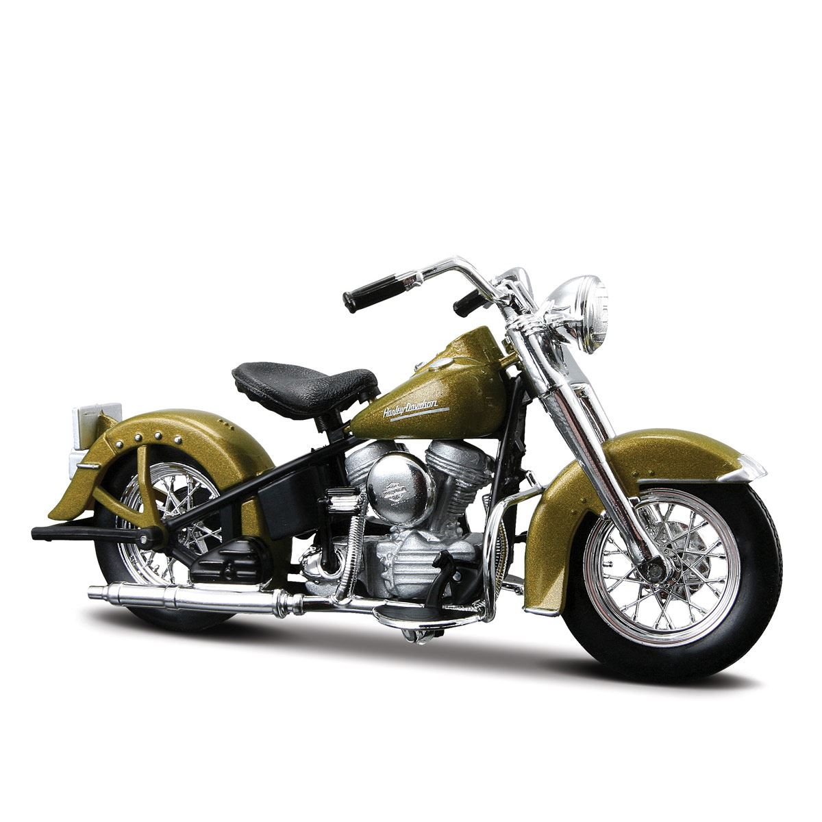 Motocicleta Harley Davidson 196 escala 1:18