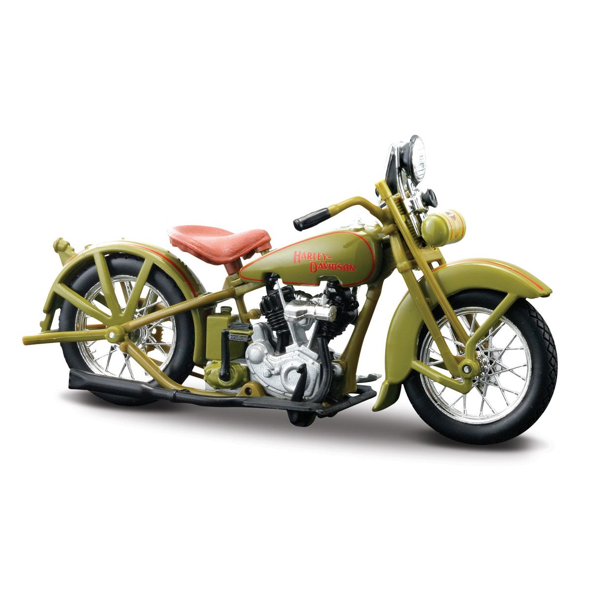 Motocicleta Harley Davidson 196 escala 1:18