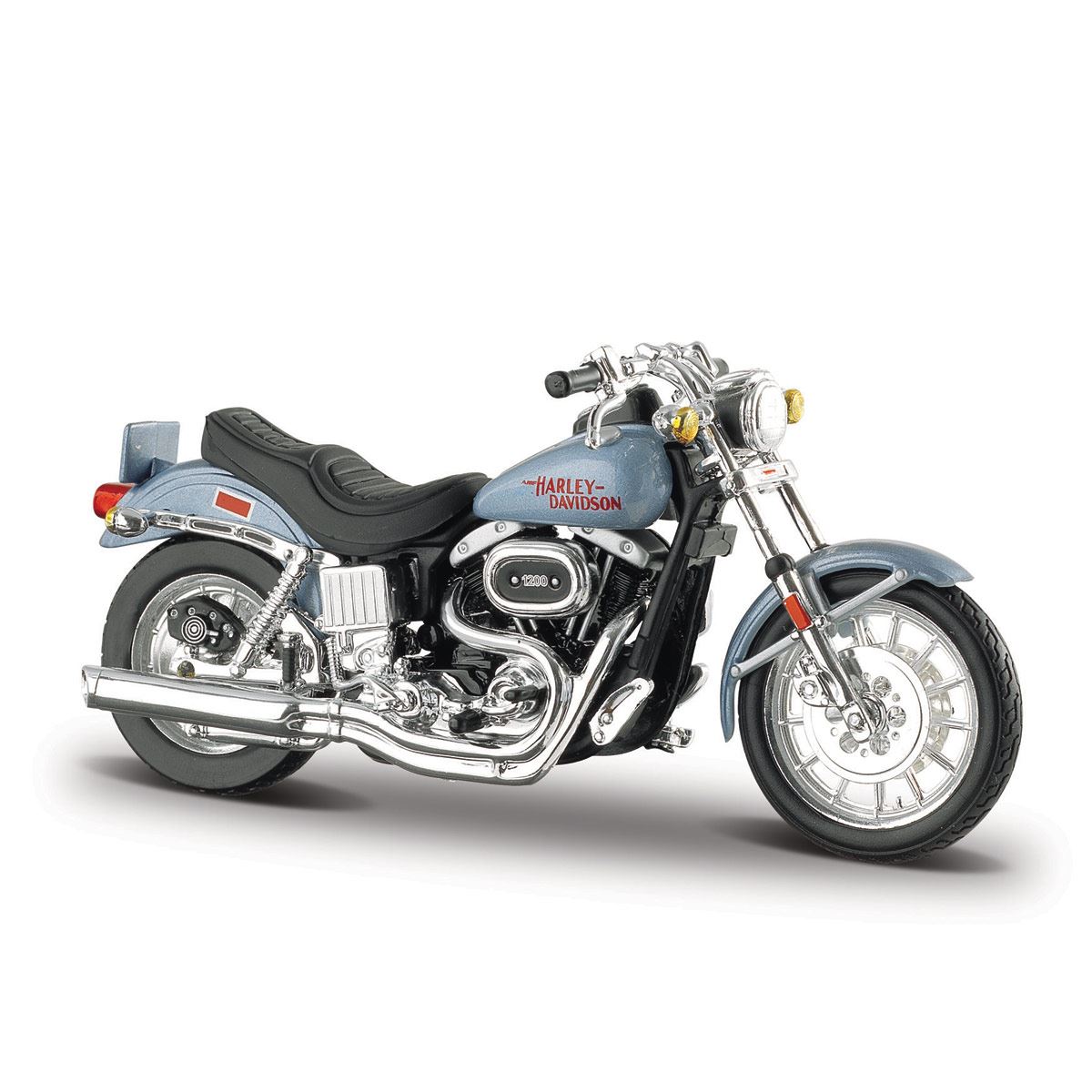 Motocicleta Harley Davidson 196 escala 1:18