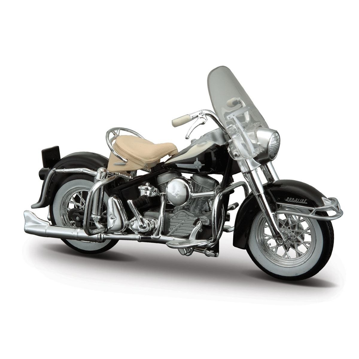 Motocicleta Harley Davidson 196 escala 1:18