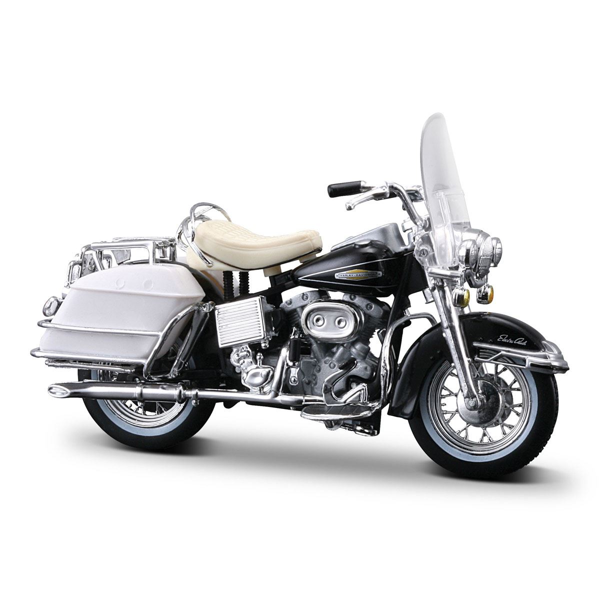 Motocicleta Harley Davidson 196 escala 1:18