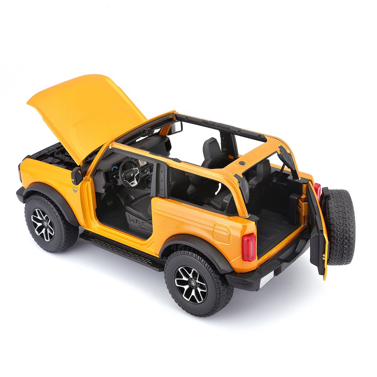 Ford Bronco Badlands escala 1:18