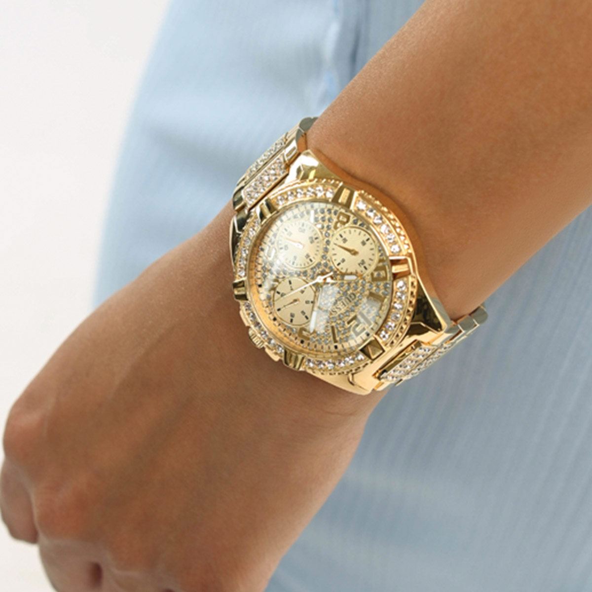 Reloj Guess Mujer W1156L2 Dorado — Joyeriacanovas