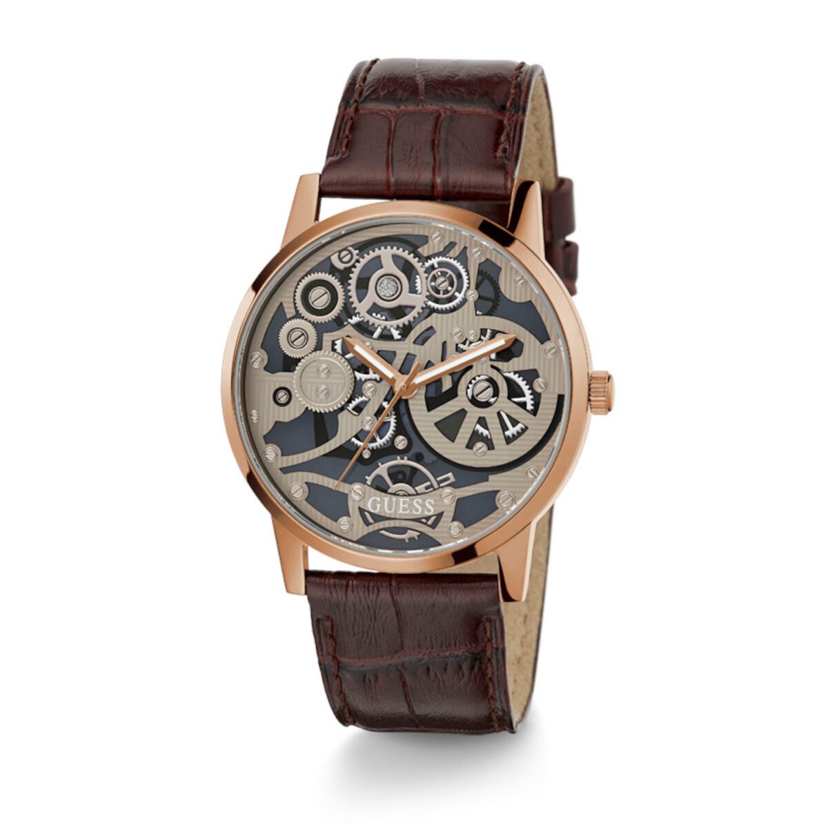 Reloj guess hombre online correa piel