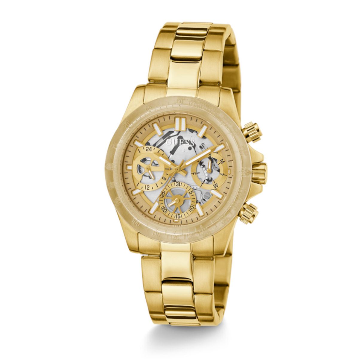 Reloj Guess Mujer QUEEN GW0536L3 Acero Inoxidable dorado multifunción