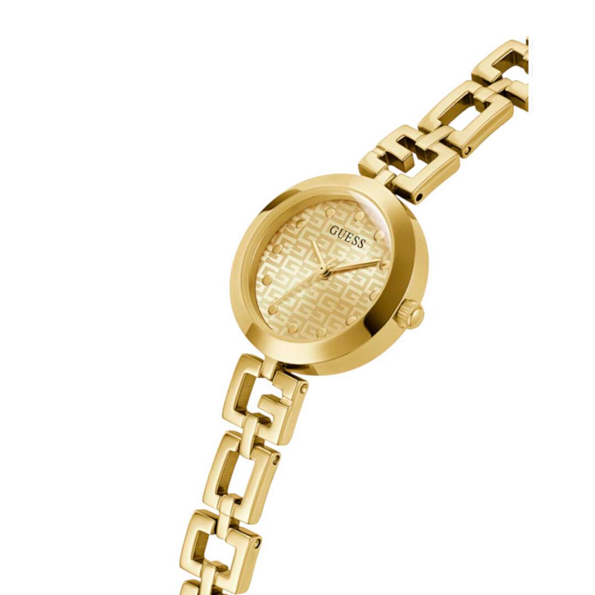 Reloj Guess GW0549L2 correa de acero inoxidable color dorado