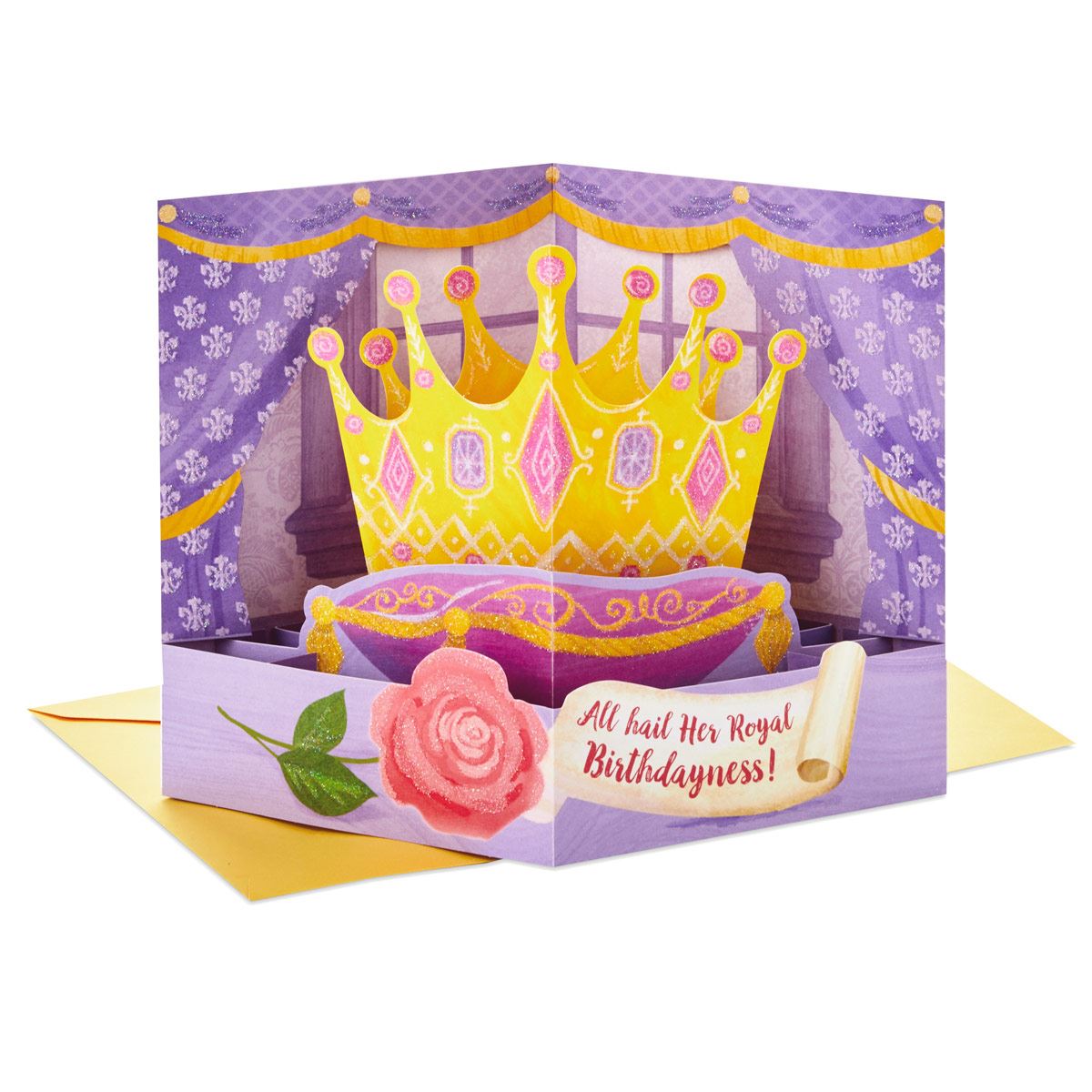 Tarjeta de Cumpleaños Pop Up Hallmark - Su Majestad Cumpleañera Pop Up