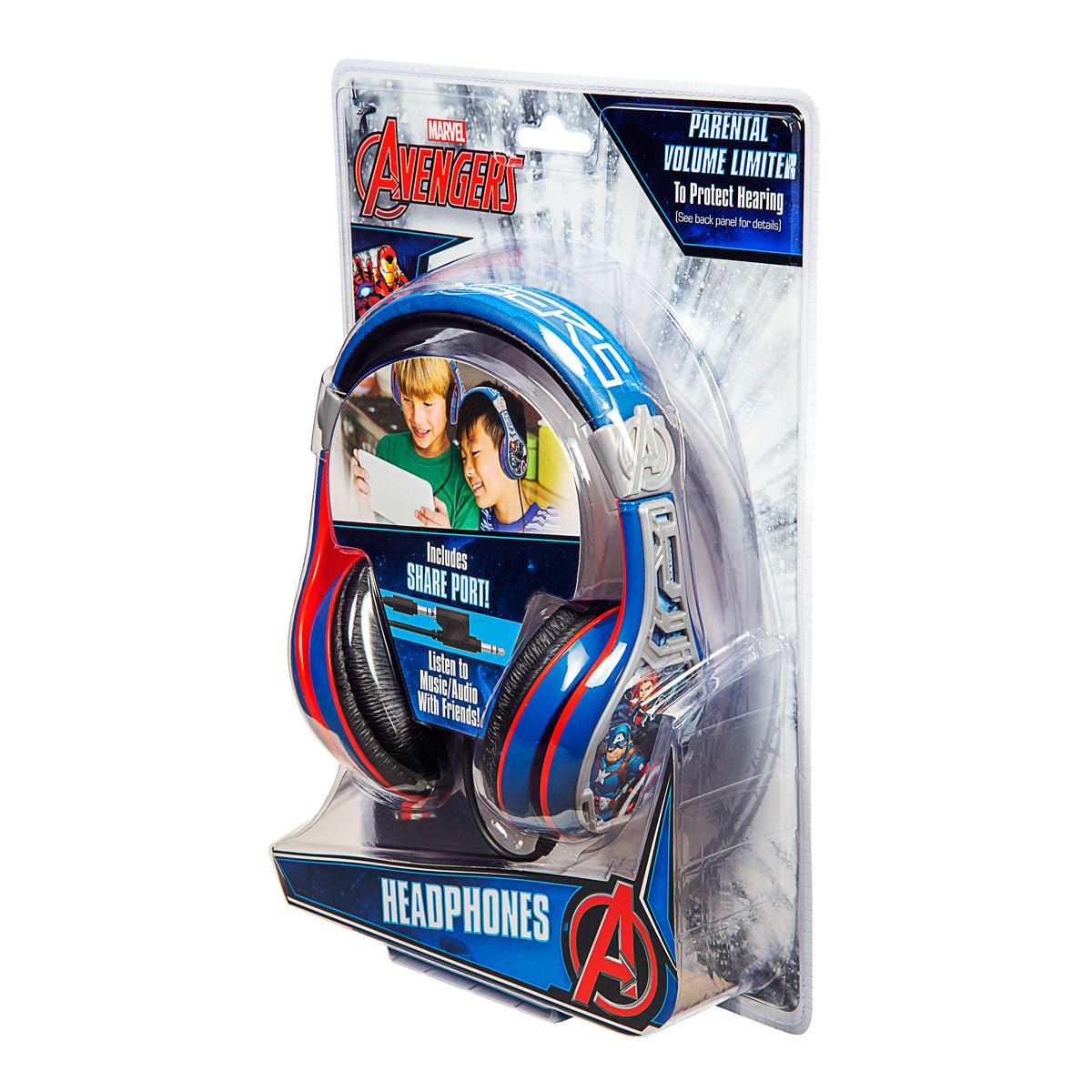 Audífonos Diadema Avengers Azul