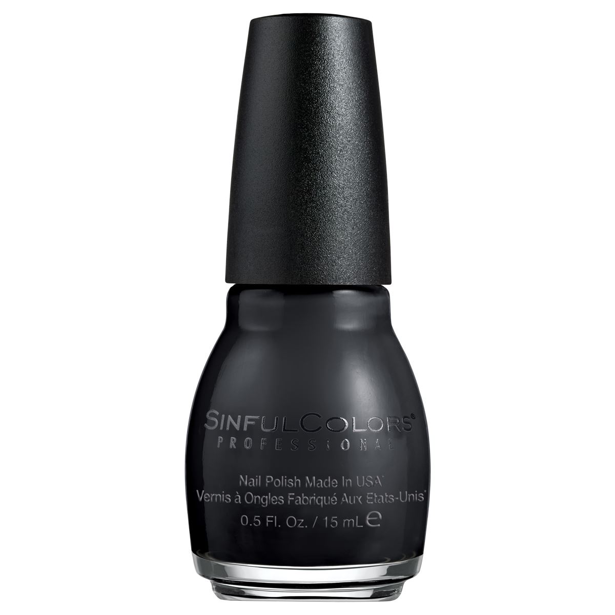Esmalte Sinfulcolors Professional Black On Black