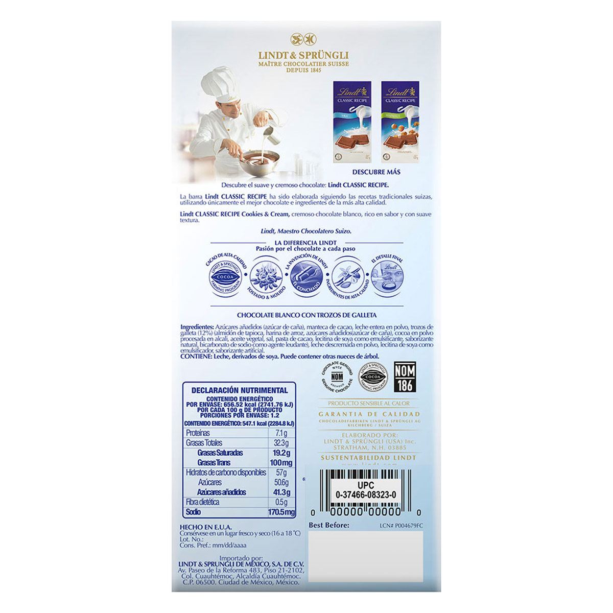Barra Cookies & Cream 120g