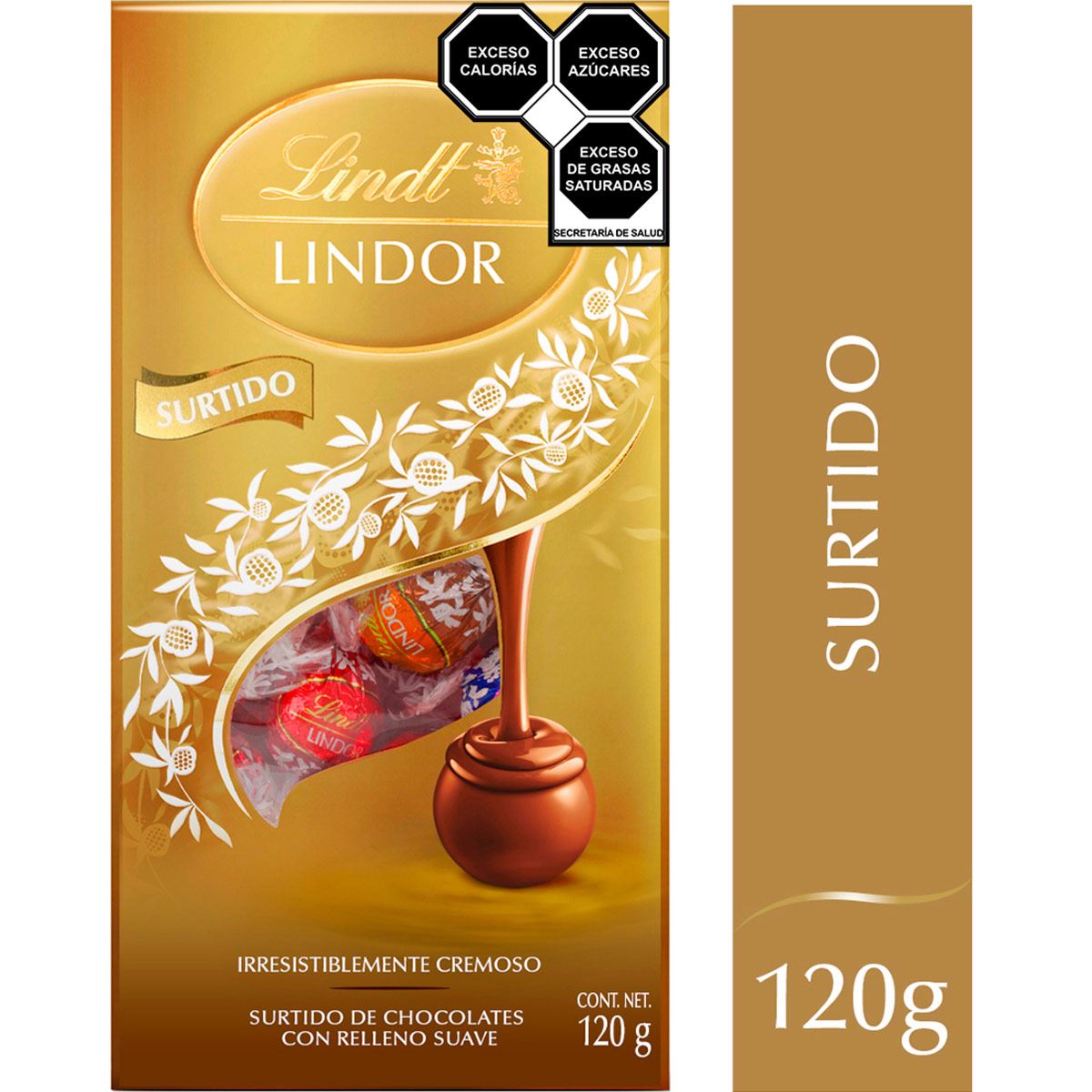 Lindor bolsa surtido 120 g