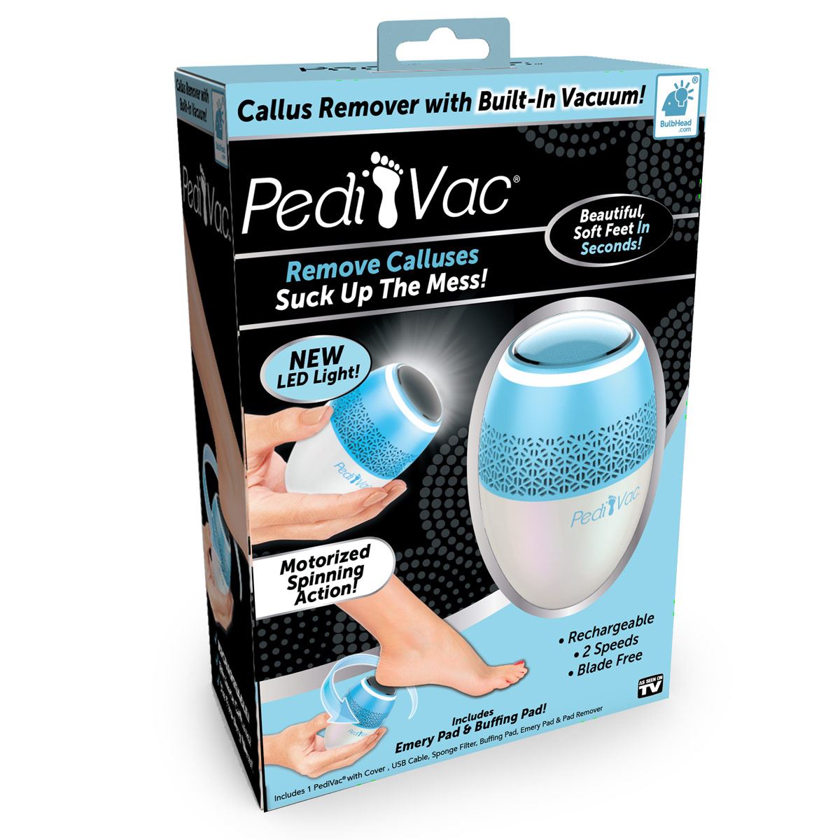 Pedi Vac V2 Removeedor Callos