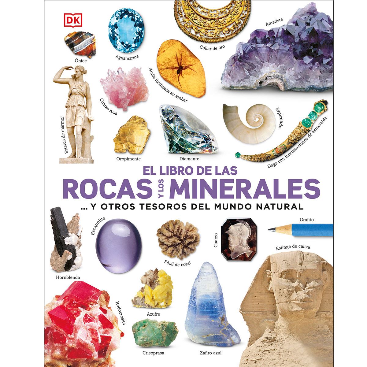 El libro de las rocas y los minerales