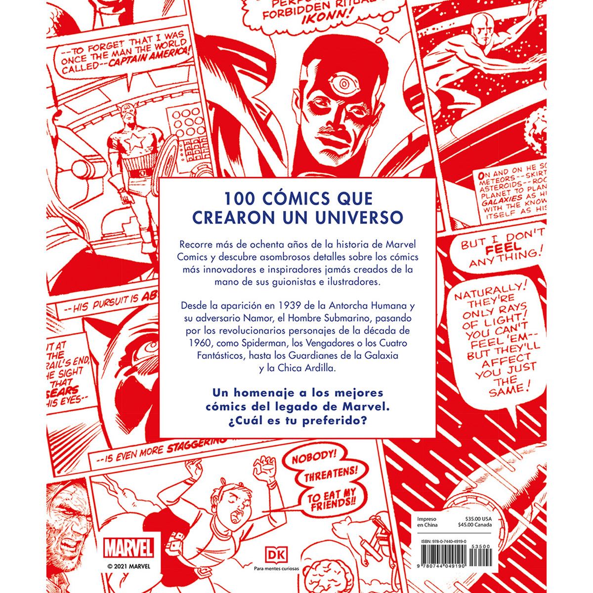 Marvel grandes cómics