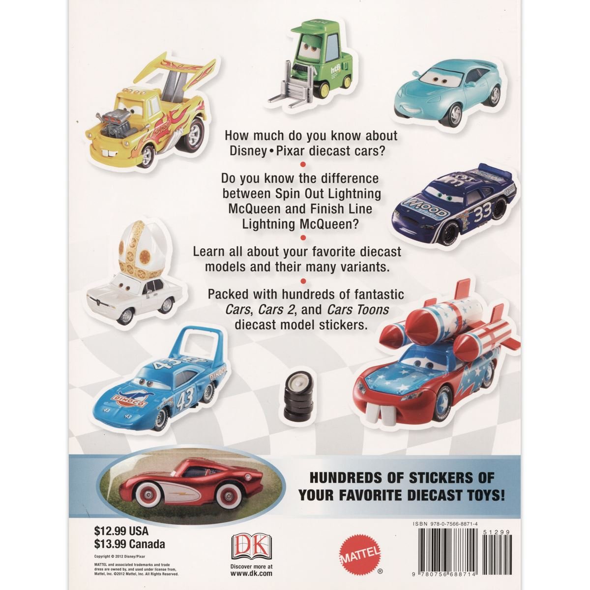 Ultimate Sticker Collection&#58; Disney Pixar Cars