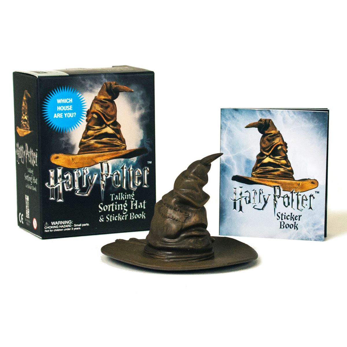 Harry Potter Talking Sorting Hat and Sticker Book: Which House Are You?