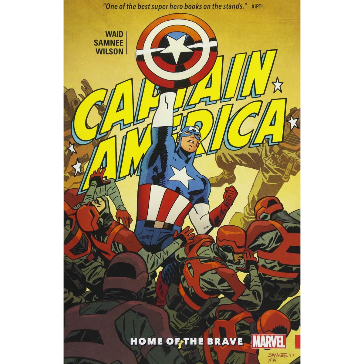 Comic Captain America Home Of The Brave